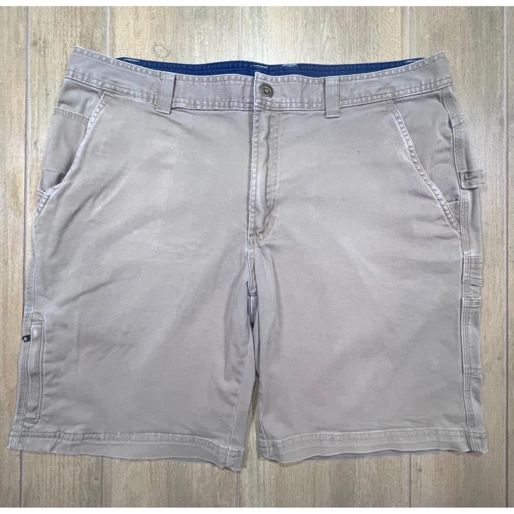 Columbia Mens Regular Fit Utility‎ Cargo Shorts Khaki Tan AM0456 38W 10L